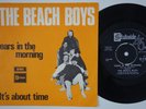 BEACH BOYS Tears In The Morning / It's About Time RARE Denmark 45 surf danish