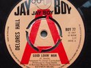 DELORES HALL GOOD LOVIN' MAN UK JAY BOY RECORDS DEMO NORTHERN SOUL SINGLE