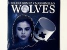 Sealed Selena Gomez X Marshmello Wolves 45 7” White vinyl Single In Hand
