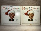 2 BING CROSBY Merry Christmas DL8128 P Mono LP 1955 RARE Original Records