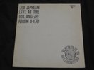LED ZEPPELIN Live at Los Angeles Forum 1970 ( Rock ) 2LP