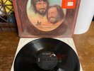 WAYLON & WILLIE Self Titled  ORIG EMBOSSED 1978 LP EX/EX SHRINK w/ HYPE STICKER