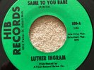 Luther Ingram - If It's All The Same You Babe - Northern Soul Record