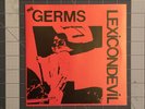 The Germs Lexicon Devil Official Repress Red Sleeve Red Vinyl
