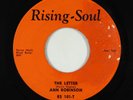 Deep Soul 45 - Ann Robinson - The Letter - Rising-Soul