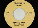Funk Soul 45 - Joey Morant - Peace At Last - Progress - unknown?