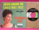 BRENDA LEE - Rockin' Around the Christmas Tree  45 w/ Picture Sleeve Decca 30776