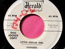 THE CASHMERES - Little Dream Girl - super clean Promo 45 rpm - Herald 474