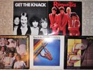 New Wave – Power Pop, 5 Vinyl Record Lot, All LP, 3 US 1st, The Knack Romantics