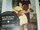 Carter Family Phonograph Records 78's, Lp's, Books Carter Family Story-John Cash