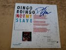 DANNY ELFMANN AUTOGRAPHED EXCELLENT SLEEVE 1980s Oingo Boingo  Not My Slave 45