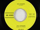 Northern Soul/Garage 45 - Avengers - No Wonder/Crying All Alone - Mr. Genius VG+