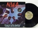 NWA - straight outta compton LP GANGSTA RAP ice cube DR.DRE eazy-e 80s UK PRESS