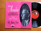 ALP 1121 Yehudi Menuhin Bartok Violin Concerto Furtwangler HMV 1st R/G NM