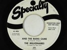 Northern Soul 45 - Millionaires - And The Rains Came - Specialty