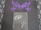 MAYHEM Live In Leipzig LP 1993 INSERT BLACK METAL