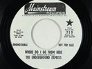 Northern Soul Funk 45 - Underground Express - Where Can I Run - Mainstream VG+