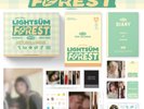 LIGHTSUM 2025 SEASON’S GREETINGS /Calendar+Diary+18 Card+Key-Ring+Poster+6 Photo