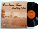 Blind Boy Fuller BROWNIE McGHEE Carolina Blues LP Uk Country Delta Blues VG++
