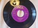 45 RPM RED SAUNDERS/HEY BARTENDER/MISTREATIN' WOMAN BLUES  OKEH 7061   VG+