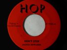 Reggae 45 - Jackie Edwards - Don't Stop/I Do Love You - Hop