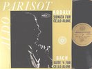 ALDO PARISOT CELLO KODALY BACH COUNTERPOINT LP STUNNING VINTAGE VINYL NM+/VG+