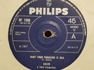 CALEB  Baby Your Phrasing is Bad UK 1967 Philips BF 1588 ELTON JOHN Psych FADING