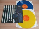 DAVID BOWIE, RARE 2 X VINYL LP, STAGE, BLUE & YELLOW VINYL, HOLLAND PRESSING