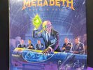 Megadeth Rust In Peace C1-91935 Lp Vinyl Rare Purple First Ed. W/ Insert Plastic