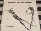 Articles Of Faith In This Life LP 1986 Bob Mould Husker Du