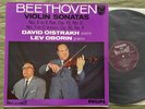 DAVID OISTRAKH & OBORIN Beethoven Sonatas Ed1 Philips Stereo UK/HOL-1960s LP NM-