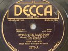 Judy Garland Somewhere Over The Rainbow / The Jitterbug 1939 Wizard Of Oz CANADA