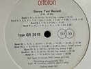 Bruel & Kjaer / Ortofon QR 2010 RARE STEREO TEST RECORD 5 Hz - 45 kHz USA LP