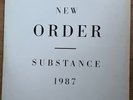 New Order Substance 2LP Double Vinyl LP Records With Inners 1987 2nd Issue VG+