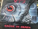 Obituary - Cause Of Death 1990 Roadracer Label Vinyl Album : VG+ to Like New