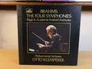 SLS 804 Brahms The Four Symphonies Otto Klemperer 4LP EMI 1st C/Stamp EX