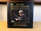 SLS 804 Brahms The Four Symphonies Otto Klemperer 4LP EMI Box Set Vinyl EX