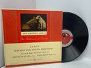 Menuhin Kentner ‎Bach Sonatas for Violin and Piano Vinyl LP US 1952 VG+/VG+
