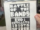 NI PUNK Battle Of The Bands Rudi/Outcasts/Idiots/Spider 1978 PROMO COPY