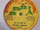 ANTHONY JOHNSON We Na Give Up ROCKERS FOREVER Killer  80's  RoReggae 12