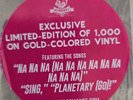 MY CHEMICAL ROMANCE DANGER DAYS GOLD VINYL NEWBERRY COMICS XCLUSIVE 1 OF 1000