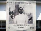 J.I. HENDERSON - GIVE A HELPING HAND PIGGYLO NM RARE GOSPEL FUNK LP