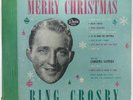 BING CROSBY Merry Christmas / 78 RPM Shellac Box Set DECCA A-550 VG+ 4 Disc