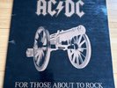AC/DC  ULTRA-RARE For Those About To Rock 1981 1st Press SPAIN Vinyl LP  VG/VG+