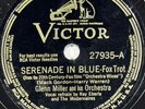 Glenn Miller: Serenade in blue / That's sabotage 78 rpm VICTOR 27935