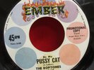 THE BOPTONES Be My Pussy Cat 45 rpm (1958) Ember E-1043 DOO WOP VG+