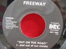 FREEWAY Out On the Road 45 rpm (1980) Dynamic SM7-108 PRIVATE HARD ROCK VG+