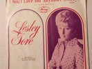 Rare 45 W/PS Lesley Gore I Won't Love You Anymore (Sorry)/No Matter What You Do