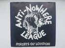 Anti Nowhere League. Streets of London. 7 inch Vinyl. 1981