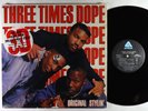 Three Times Dope - Original Stylin' LP - Arista Shrink